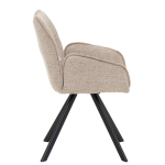 Трапезен стол Carmen Ulsan - Бежов L64