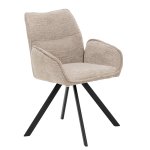 Трапезен стол Carmen Ulsan - Бежов L64