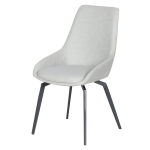 Трапезен стол Carmen Truro - Светлосив 7