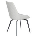 Трапезен стол Carmen Truro - Светлосив 7