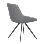 Трапезен стол Carmen Romney - Светлосив XV