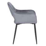 Трапезен стол Carmen Redcar P - Светлосив HLR