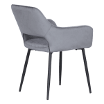 Трапезен стол Carmen Redcar P - Светлосив HLR