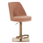 Бар стол Carmen Hauna - Розов RG