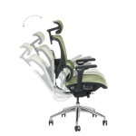 Ергономичен стол CALGARY - син