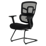 Посетителски стол Carmen 7682 - черен