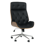 Офис кресло Carmen 6407 - Орех/Черен