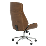 Офис кресло Carmen 6407 - Орех/Черен