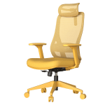 Ергономичен стол Carmen Masali - Жълт