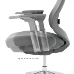 Ергономичен стол BADEN - сив