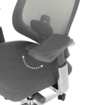 Ергономичен стол BADEN - сив