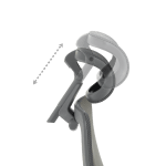 Ергономичен стол BADEN - сив