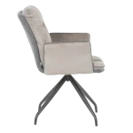 Трапезен стол Carmen Marlow 2 - Сив BF 2