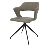 Трапезен стол Carmen Rapla - Сив 108