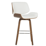 Бар стол Carmen 4027 - 2 - Орех/Бял