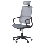 Президентски офис стол Carmen 7587 - сив