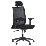 Президентски офис стол Carmen 7566 - черен