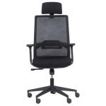 Президентски офис стол Carmen 7566 - черен