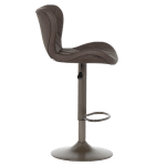 Бар стол Carmen Dalvey - Tъмнокафяв