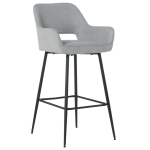 Бар стол Carmen Tring - Светлосив BF 3