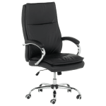 Президентски офис стол Carmen 6519 - черен