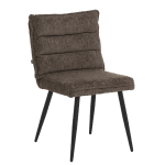 Трапезен стол IKSAN - тъмнокафяв R45