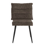 Трапезен стол IKSAN - тъмнокафяв R45