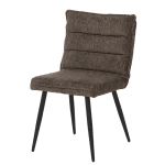 Трапезен стол IKSAN - тъмнокафяв R45