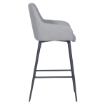 Бар стол Carmen Merton - Сив CM