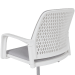 Работен офис стол Carmen 7556 W - светлосив