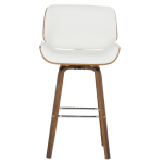 Бар стол Carmen 4027 - Орех/Бял