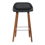 Бар стол Carmen 3088 - Орех/Черен