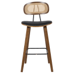 Бар стол Carmen 4029 - Орех/Черен