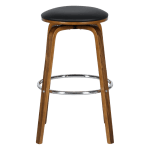 Бар стол Carmen 4030 - Oрех/Черен