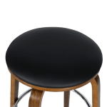 Бар стол Carmen 4030 - Oрех/Черен