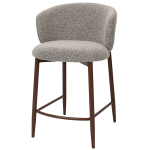 Бар стол Carmen Memo - Черен/Кафяв 170 WAL