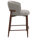 Бар стол Carmen Memo - Черен/Кафяв 170 WAL