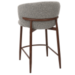 Бар стол Carmen Memo - Черен/Кафяв 170 WAL