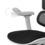 Ергономичен стол ERGOHUMAN ELITE 2 - сива рамка - черен