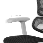 Ергономичен стол ERGOHUMAN ELITE 2 - сива рамка - черен