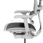 Ергономичен стол ERGOHUMAN ELITE 2 - сива рамка - черен