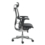 Ергономичен стол ERGOHUMAN IOO ELITE 2 - черна рамка - сив