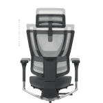 Ергономичен стол ERGOHUMAN IOO ELITE 2 - черна рамка - сив