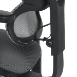 Ергономичен стол ERGOHUMAN IOO ELITE 2 - черна рамка - сив