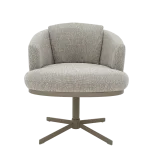 Трапезен стол Carmen Rapina 5 - Сив 01