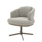 Трапезен стол Carmen Rapina 5 - Сив 01