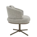 Трапезен стол Carmen Rapina 5 - Сив 01