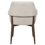 Трапезен стол Carmen Bolo - Бежов 6 WAL