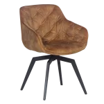 Трапезен стол Carmen Buxton - Оранжев MJ 1