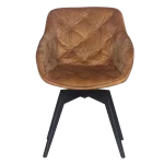 Трапезен стол Carmen Buxton - Оранжев MJ 1